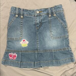 GAP Kids Stretch Denim Skirt girls size 5 regular